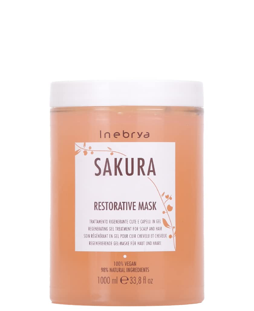 Sakura Restoration Mask - 1000ML Naty Shop Hair Mask 1,1 l (1 balení) Sakura