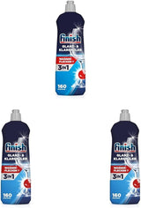 Finish Shine & Rinse Aid - Pro lesklé a suché nádobí bez skvrn od vody - Megapack 800 ml (3-balení) Naty Shop