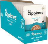 Applaws Cat Pouch Filet z tuňáka v želé 1x (16x70g)