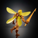 Akční figurka Masters of the Universe Origins Buzz-Off z kolekce kreslených filmů, asi 14 cm vysoká, z televize z 80. let, Včelí vůdce s křídly a brýlemi s oštěpem, Akční figurky JBM88 Naty Shop