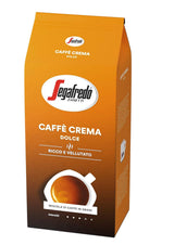 Segafredo Zanetti Caffè Crema Dolce - Celá zrna (1 kg balení) - Vhodné pro Caffè Crema - Lehce až středně pražená kávová zrna s jemnou a vyváženou chutí (2 balení)