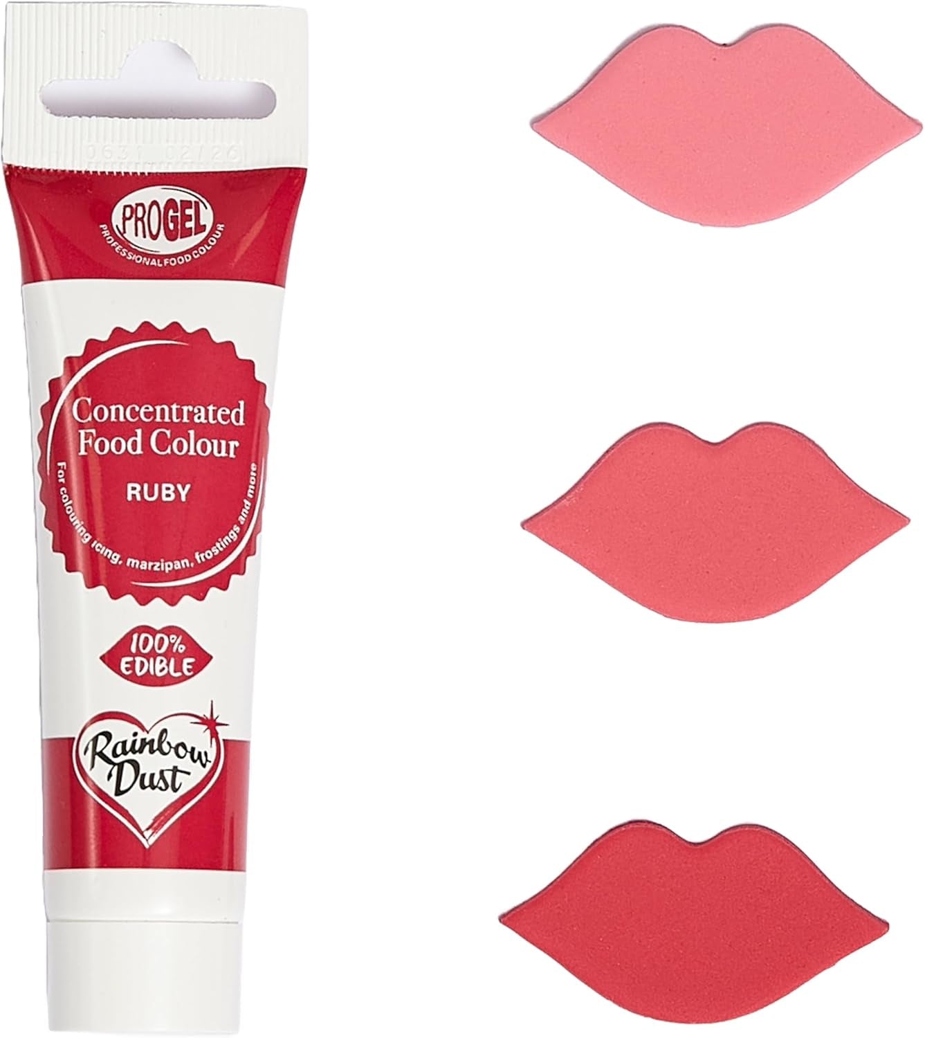 Potravinářské barvivo ProGel - Ruby