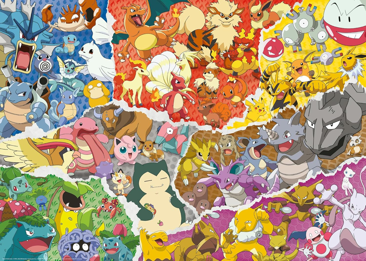 Ravensburger Puzzle 12000832 - Pokémon Adventure - 1000dílné puzzle Pokémon pro dospělé a děti od 14 let Puzzle Naty Shop Nový design