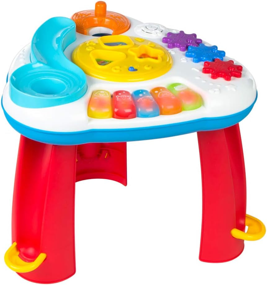 Barevný dětský hudební stůl Jucarii Bebe Naty Shop