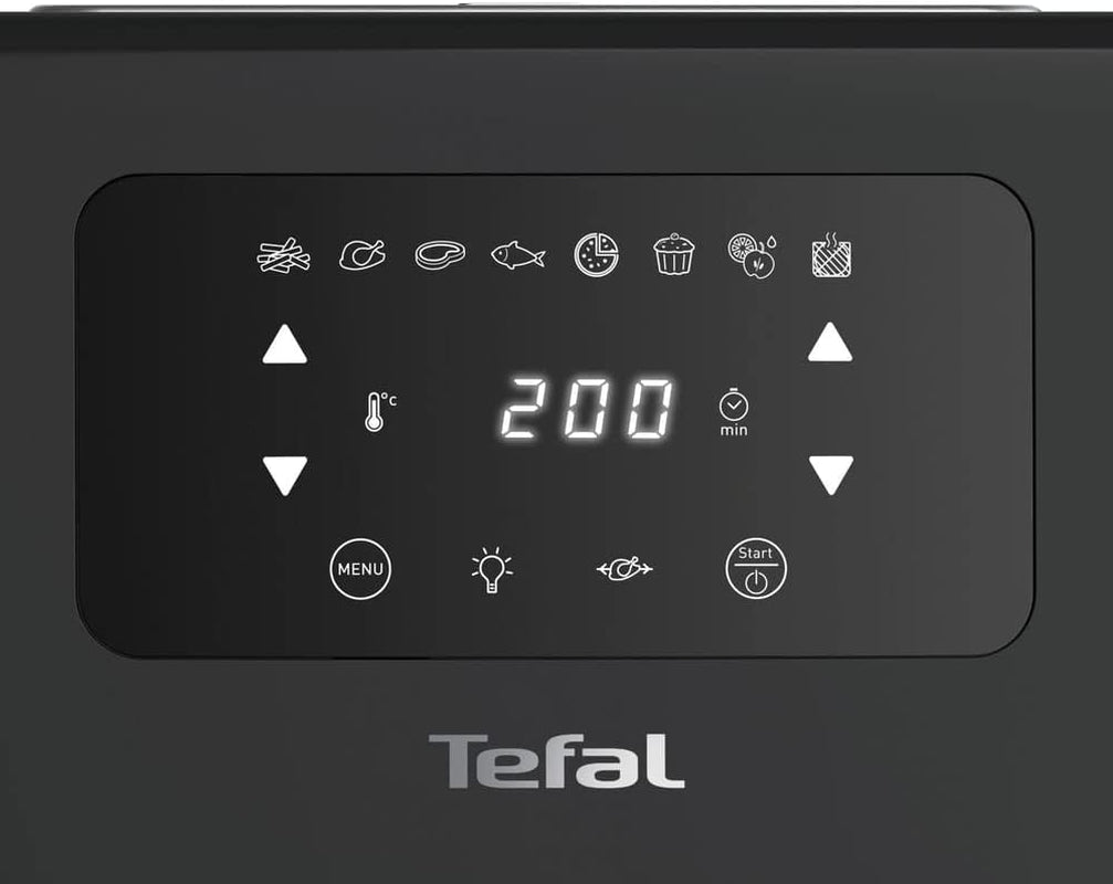 Horkovzdušná fritéza Tefal Easy Fry Trouba & Grill 9 v 1, 11 l pro 6 porcí, 7 příslušenství, 8 programů, recepty online Spotřebiče Naty Shop