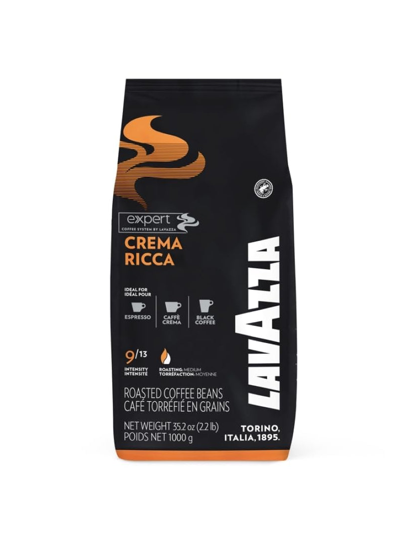 Lavazza Expert Plus Crema Ricca Espresso - 6 celých kávových zrn x 1 kg