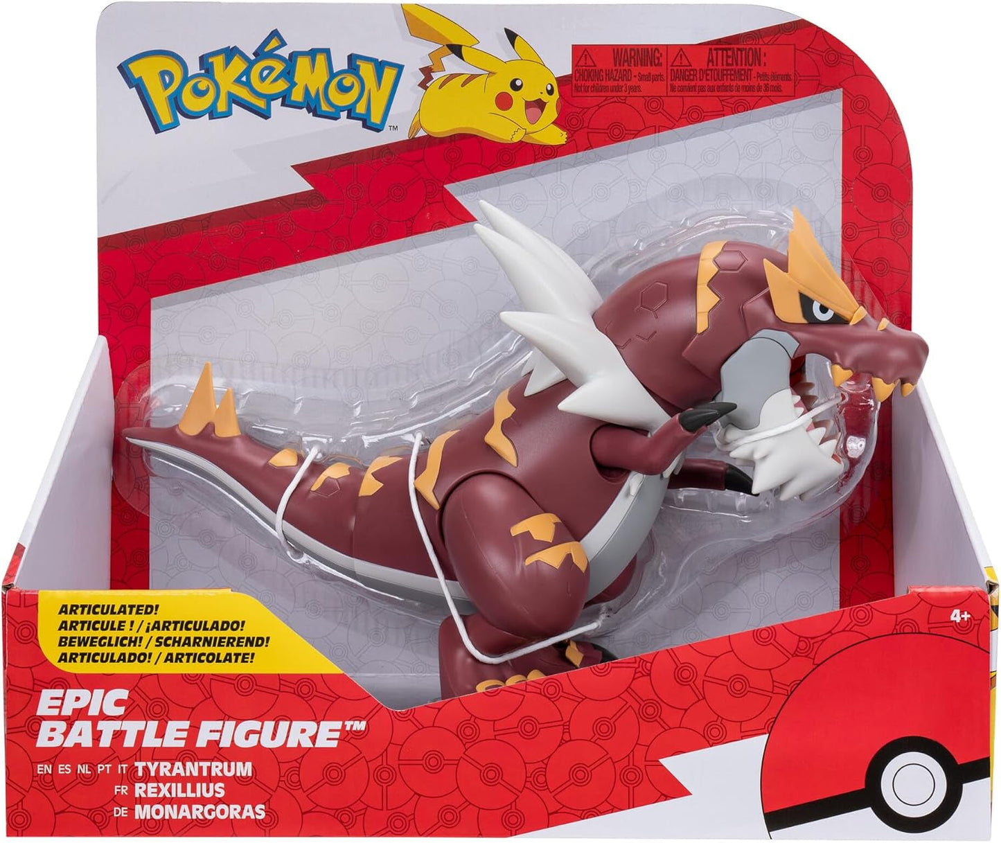 Pokemon PKW3422 - Epic Monargoras Oficiální akční figurka 30cm Akční figurky Naty Shop Výchozí název