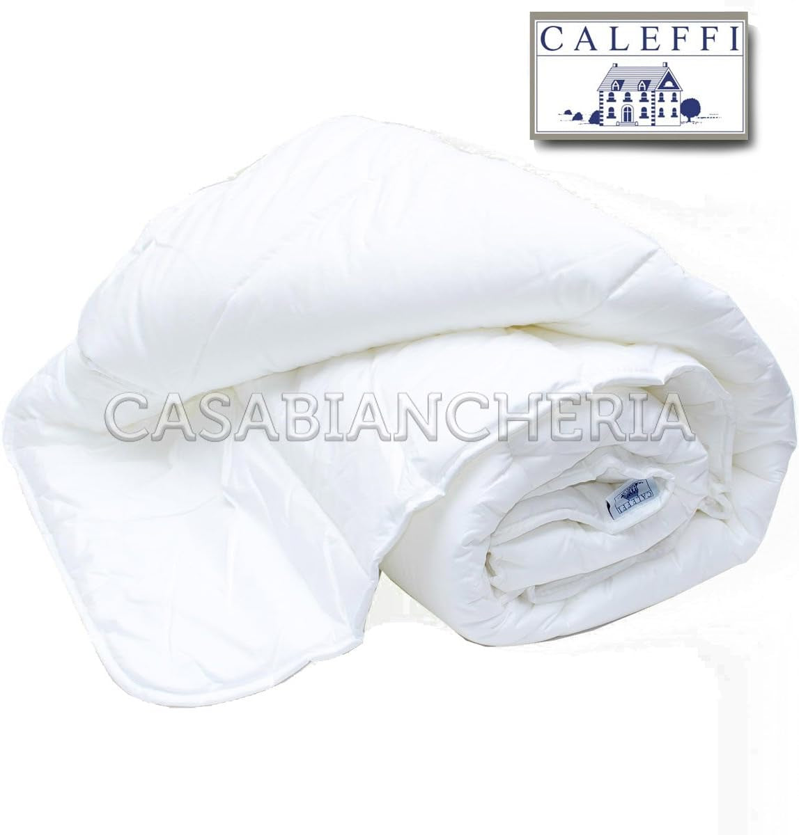 Caleffi péřová přikrývka, prošívaná, na manželskou postel, 255 X 200 Cm Přikrývky a přikrývky Naty Shop