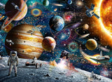 Puzzle Ravensburger pro děti - 10016 Ve vesmíru - Vesmírné puzzle pro děti od 7 let se 150 dílky ve formátu XXL Puzzle Naty Shop