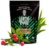 Bylinný čajový set Yerba maté | Yerba maté s bylinkami | Green Mate Green Energy Guarana, Guayusa Jazmin, Sarsaparilla | Brazilské zelené Yerba Mate | 3X500G