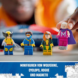 LEGO Marvel X-Jet Stavební model letadla X-Men s figurkami včetně Wolverina a Rogue Superhrdina Hračka pro děti Dárek pro chlapce a dívky 8 let staré 76281 Stavebnice Beuche den LEGO-Store