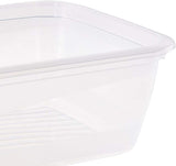 Kekeeper sada 3 dóz na potraviny, 3 x 1,25 l, 20,5 x 15,5 x 6,5 cm, Fredo Fresh, průhledná modrá Dózy na potraviny Naty Shop
