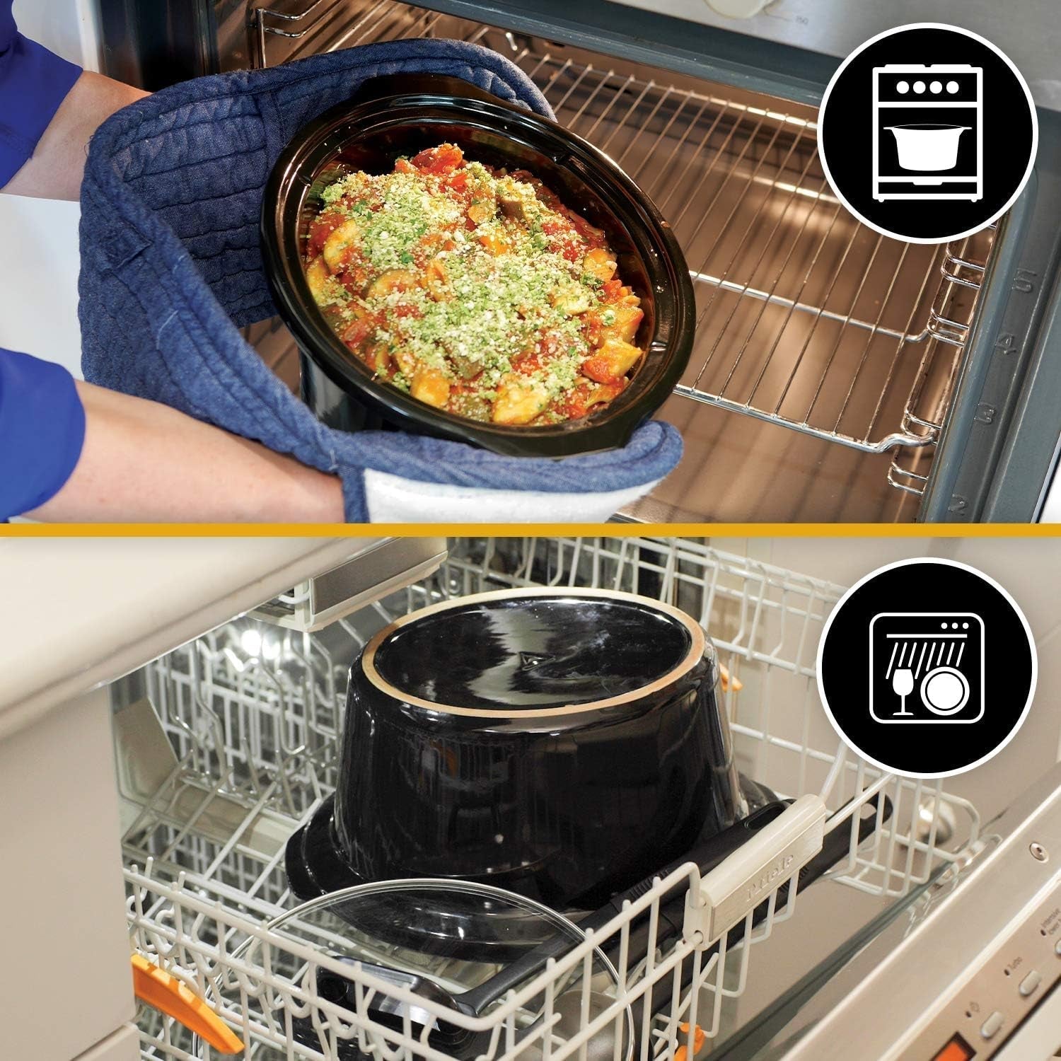 Pomalý hrnec digitální Crockpot, funkce udržování teploty, 2,4 litru (1-2 osoby) Pomalý hrnec Naty Shop