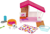 Barbie GRG78 - mini herní sada se 2 pejsky, boudou a doplňky, dárek pro děti 3-7 let Naty Shop Dolls Výchozí název