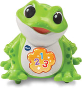 Vtech Baby Jumping Frog - Mluvící skákací žába se 3 písněmi a 12 písněmi - na 12-36 měsíců Hračky pro miminka Naty Shop Výchozí název