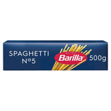 Barilla Pasta Klassische Spaghetti n.5 aus vysoce kvalitní Hartweizen immer al dente, (1 x 500 g), bez chuti