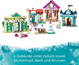 LEGO Disney Princess: Disney Princess Adventure Market, domeček se 4 panenkami včetně Popelky a Ariel, Herní sada s mapou pokladu, dárek pro dívky a chlapce od 6 let 43246 Stavebnice Besuche den LEGO-Store