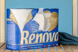 Toaletní papír Renova Renova Divine Perfection, 42 rolí, toaletní papír Premium, 4 vrstvy, ultra měkký, extra pevný, silný, měkký a savý, papír s certifikací Fsc, 4400G
