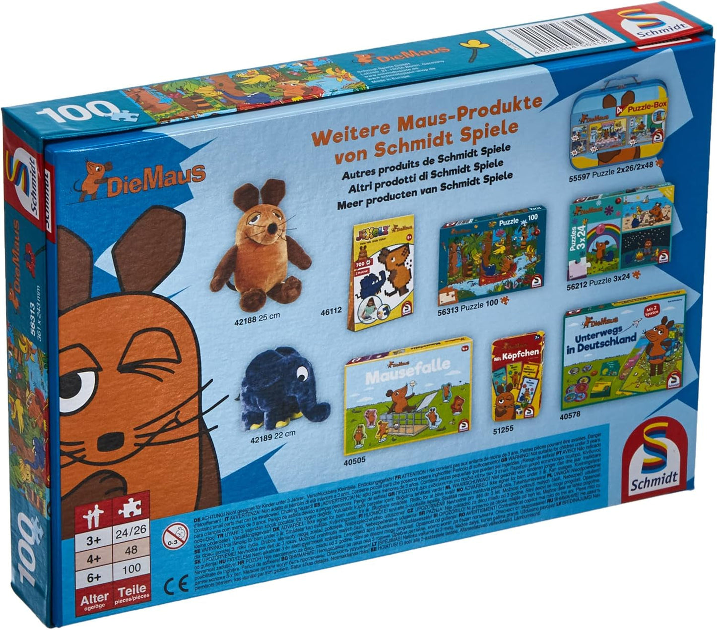 Myška v džungli (dětské puzzle) Puzzle Naty Shop