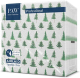 PAW - Airlaid ubrousky (40 X 40 cm) I 50 kusů I Ideální na Vánoce, zimu, svátky I Dekorace na štědrovečerní stůl I Ubrousky podobné Airlaid Větve na zimu I Větve na zimu