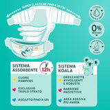 Pampers Baby Dry XL velikost 6 (15–30 kg), 111 plen + 500 bodů zdarma navíc