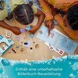LEGO Disney Frozen Elsin ledový palác, hrad ledové královny, princezna ELSA a hračka pro panenku Annu, navíc 2 figurky zvířat, skvělý dárek pro 4leté dívky a chlapce 43238 Stavebnice Besuche den LEGO-Store