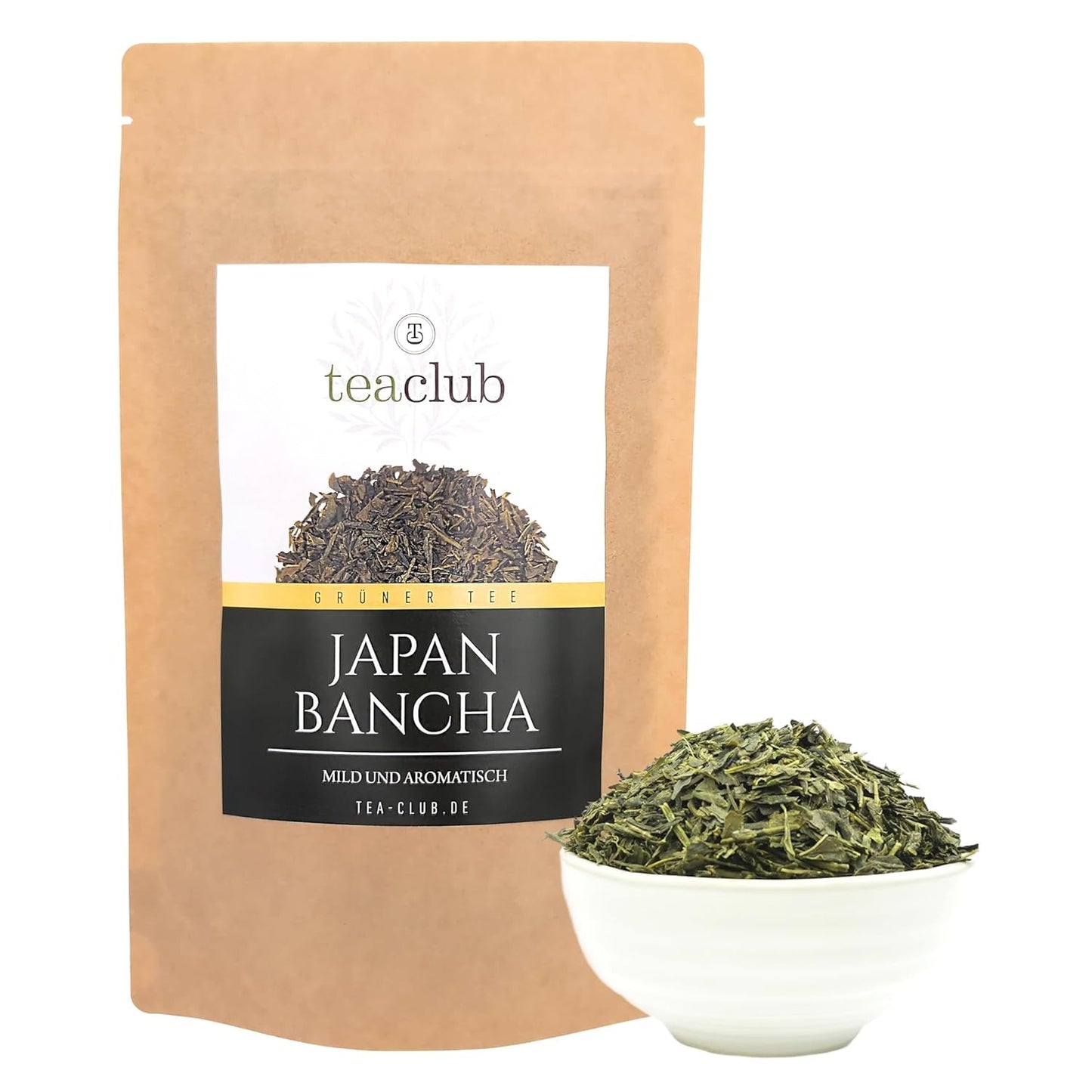 Bancha Japonský zelený čaj sypaný 100 g, aromatický a jemný japonský zelený čaj, Teaclub Green Tea