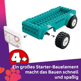 LEGO Friends Náklaďák na zmrzlinu Heartlake City Hrací sada 2 figurky a zajíček Stavebnice 4 roky stará holčičí postavička Stavebnice Minifigurka 42644 Stavebnice Besuche den LEGO-Store