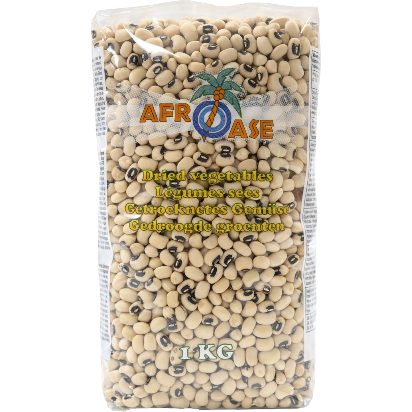 AFROASE - Hrách černooký - 1 x 1 kg