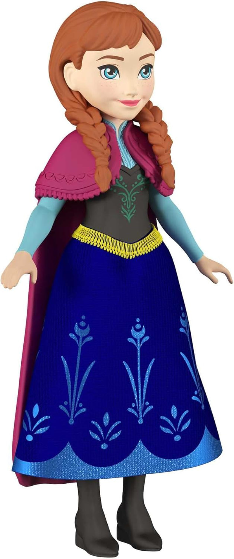 Mattel DISNEY Panenka Ledová královna Anna a Sven a figurka zvířat, inspirováno animovanými postavičkami, pohyblivými končetinami, odnímatelnou sukní a pláštěnkou, pro děti od 3 let, HLX03 Naty Shop Dolls