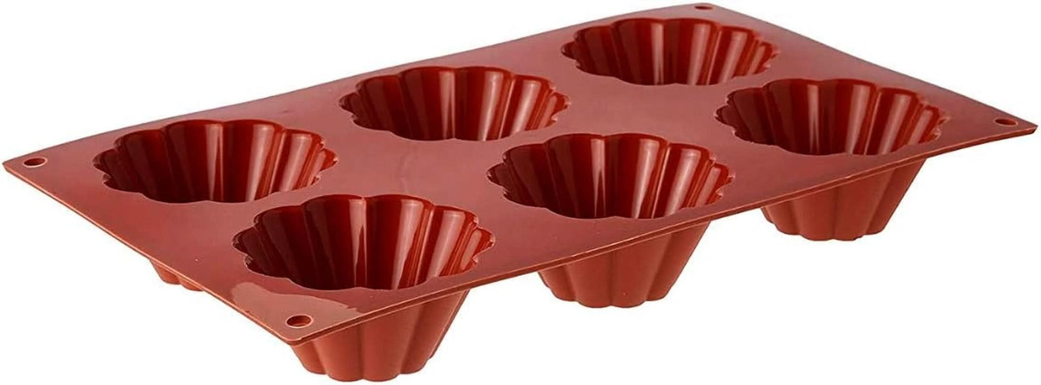 Forma na pečení Silikomart, 20.035.00.0060 SF 035, "SF 035 Briochette Cannellata" Kuchyň Naty Shop Deep