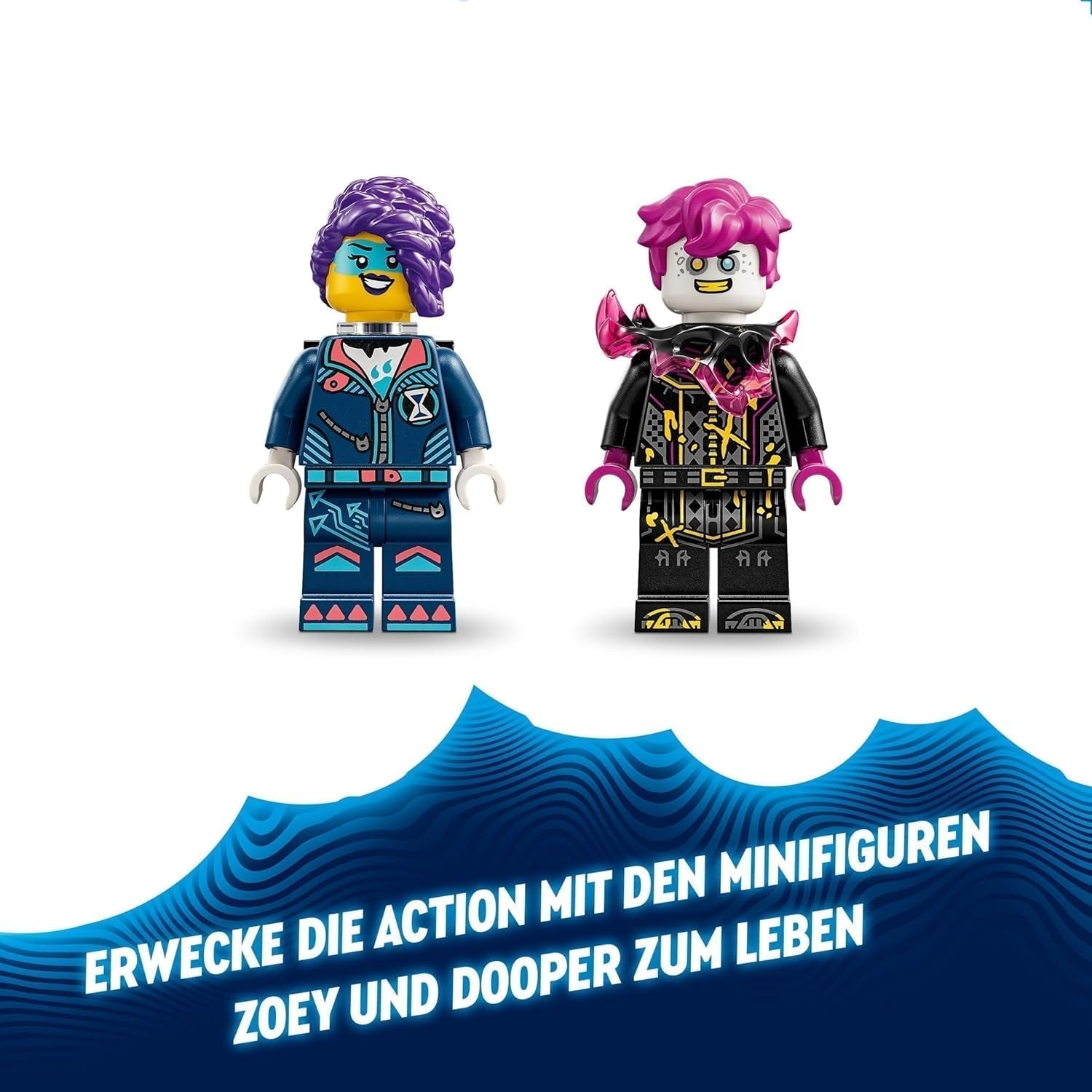 LEGO Dreamzzz Zoey's Cat Motorcycle 2 v 1 dárek pro 7 a více let starý model zvířat Stavebnice Hračka Motocykl Fantasy hrací sada pro chlapce a dívky 71479 Stavebnice Beuche den LEGO-Store