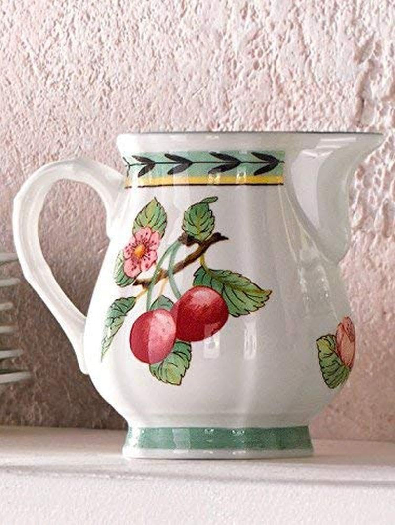 Hrnek na mléko Villeroy & Boch French Garden Fleurence, 250 ml, prémiový porcelán, bílá/více barev 1022810760 Velikost L (34-36)