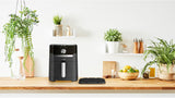 Tefal EY5018 Easy Fry & Grill Classic Air Fryer, technologie 2 v 1 (Air Fryer a Grill), XL, 4,2 litru na 6 porcí, 1550 wattů Domácí spotřebiče Naty Shop