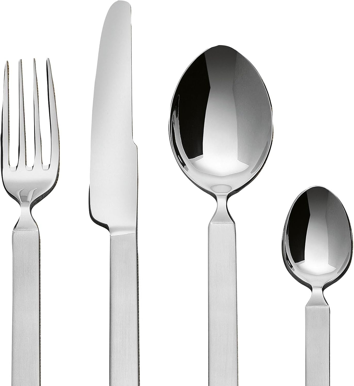 Alessi 4180S24 Sada suchých příborů 24 kusů Nerezová kuchyně Naty Shop