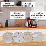 Kuchyňský robot Bosch Series 4 MUM5X720, integrovaná váha, nerezová mísa 3,9L, mixér 1,25L, 1000W Příslušenství Potraviny a kojení Bebe Naty Shop