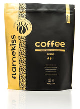 Kávová zrna 1 kg – vysoce kvalitní espresso Arabica a Robusta, ručně pražené na dřevěném ohni pro bohatý a aromatický zážitek z celé kávy
