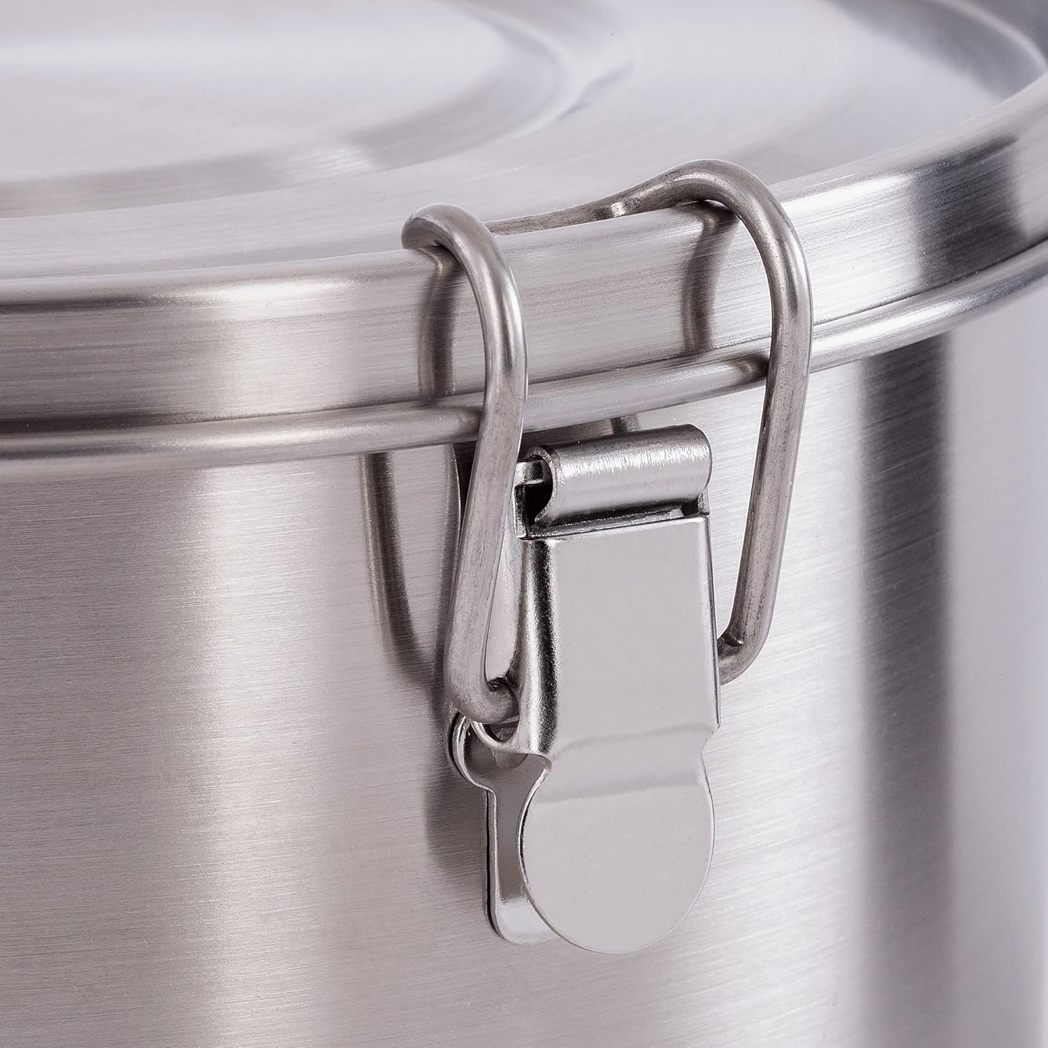 Tatonka Food Bowl - Nerezová nádoba / miska na potraviny - S víkem, upevňovacími sponami a měřítkem objemu - Objem 0,5L / 0,75L / 1L Úložné boxy na potraviny Naty Shop