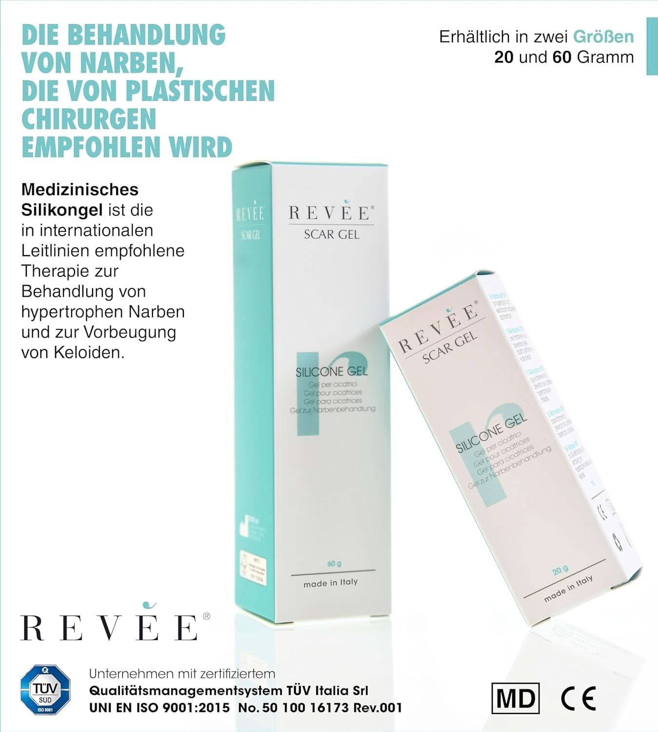 Revée Scar Gel, Topický gel na jizvy Naty Shop