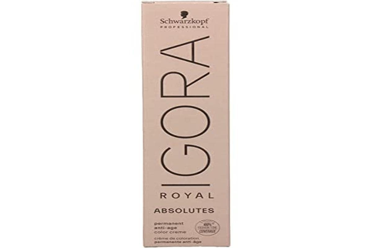 Igora Royal Absolute Age Blend barva na vlasy, 7-560 středně zlatá čokoládová blond, 60 ml Naty Shop Hair Dye 7-460 60 Ml (1 balení)