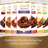 Bar Crème Brûlée Lindt Chocolate Creation | Crème Brûlée náplň s křupavým karamelem, přelitá tou nejjemnější mléčnou čokoládou | Čokoládová tyčinka | Čokoládový dárek, 150g