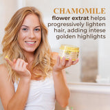 Intea Chamomile - Blonde Reflections Hair Mask - Hydratuje a vyživuje blond vlasy - 250 ML Naty Shop Hair Mask