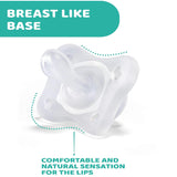PHYSIOFORMA MINI MĚKKÁ SUSPENZE PRO ČIŠTĚNÍ, SVĚTLÁ, 2-6M, 100% SILIKON, 2 KS