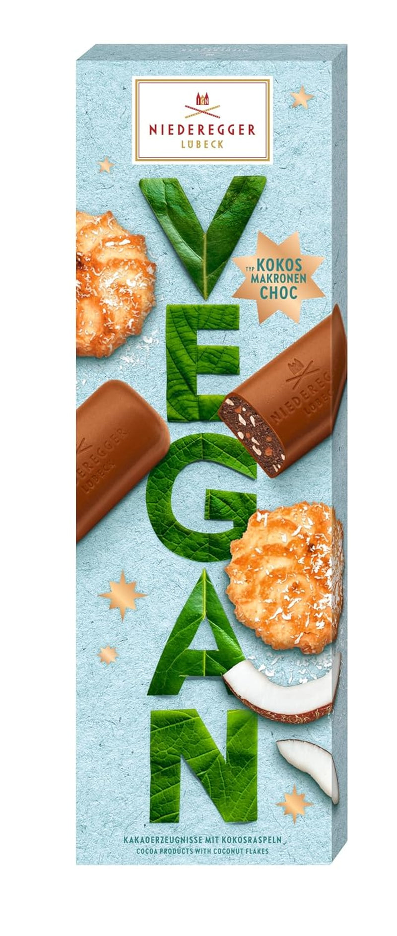 Niederegger Macaroons Coconut Choc VEGAN 100g