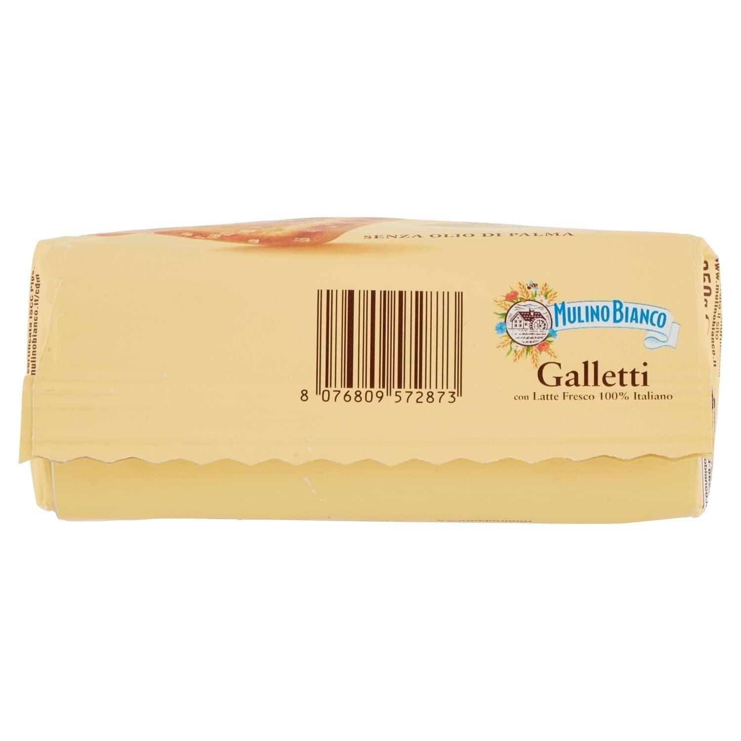 White Mill Frollini Galletti sušenky s čerstvým mlékem, 100% italské, 350 g