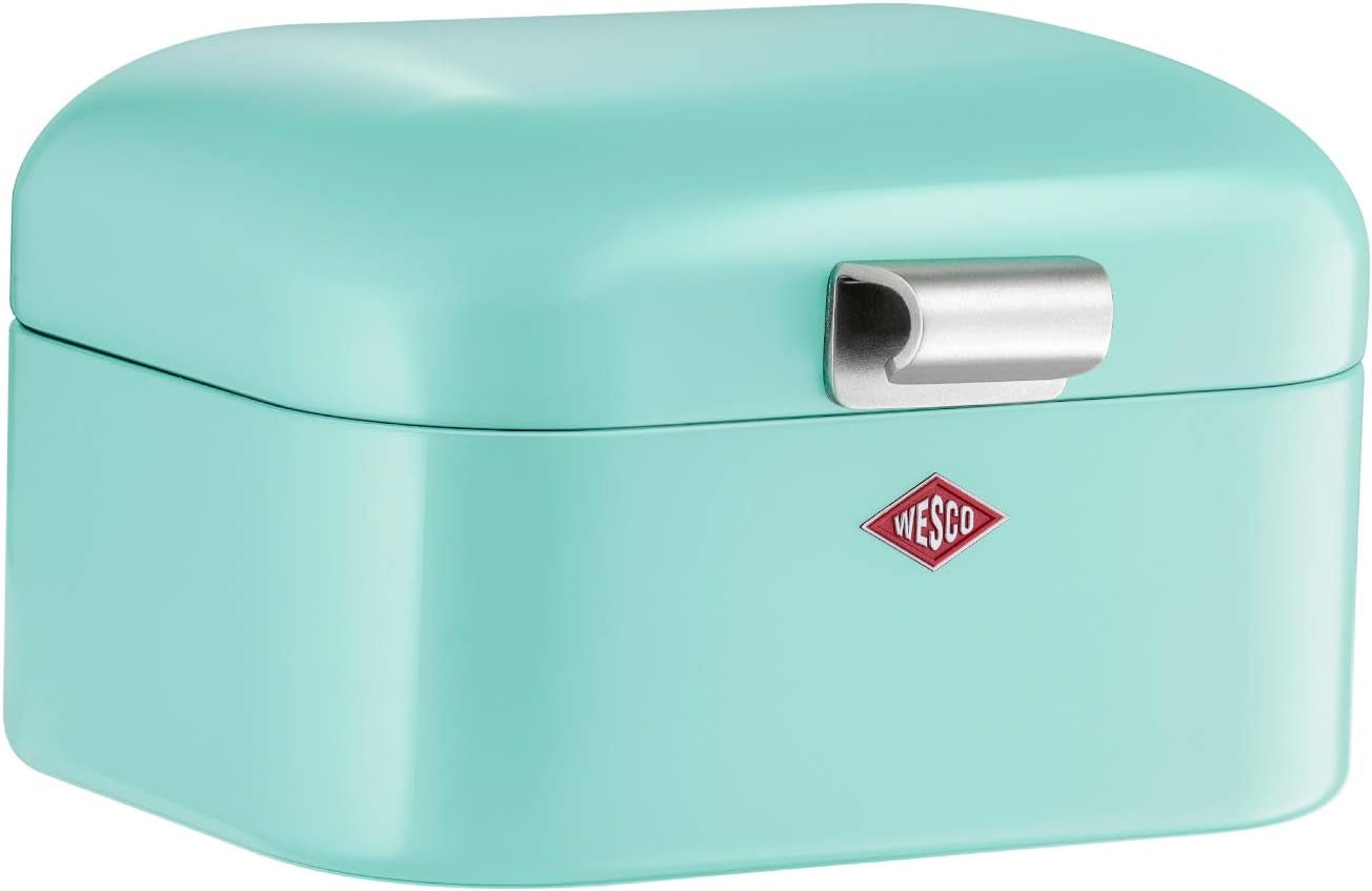 Wesco 235 001 Mini Grandy košík na chléb 17 x 18 x 12 cm (D/Š/V) růžový, nerez Dózy na potraviny Naty Shop Mint