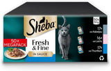 Sheba CATCARE sáček Wet Fresh & FINE (ryby) kousky v omáčce Dospělý 50 g Vícebalení Standard