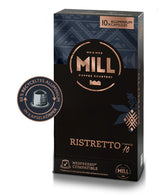 Kaffeekapseln Ristretto, 100 Kapseln für Kapselmaschinen (10x10), 80% recyklovaný hliník v Kapselkörper