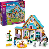 LEGO Friends Veterinární skříňka pro koně a domácí mazlíčky, Stavebnice a herní sada pro nápadité hraní rolí se 3 minifigurkami a 5 figurkami zvířat, Nápad na dárek pro dívky 7 let 42651 Stavebnice Besuche den LEGO-Store Výchozí název