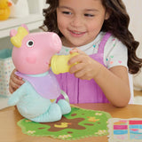 Interaktivní panenka Peppa Pig 28 cm Evie s 20 zvuky a mnoha funkcemi, sada hraček pro děti od 3 let